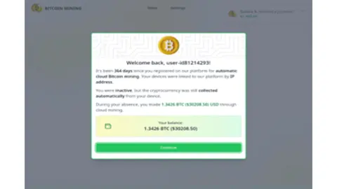 Un ejemplo de fraude dirigido a criptomonedas ocurrido en febrero de 2023