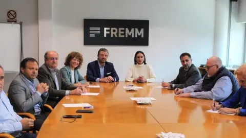 Miembros del jurado de los premios reunidos en la FREMM.