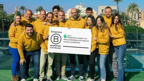 Agrosingularity se convierte en la primera empresa del sector agroalimentario de la Regi&oacute;n en obtener la certificaci&oacute;n &ldquo;B-Corp&rdquo;