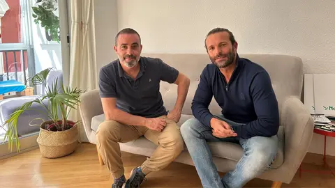 Dos de los fundadores de Notrick, Jos&eacute; Cuenca y Norberto Rodr&iacute;guez (der)