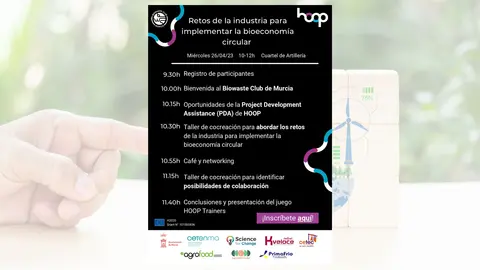 Dos nuevos encuentros en primavera del Biowaste Club de Murcia, una plataforma de debate para articular la bioeconom&iacute;a circular de la ciudad