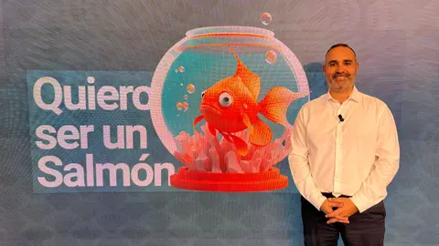 Andr&eacute;s Romero, autor de 'Quiero ser un salm&oacute;n'