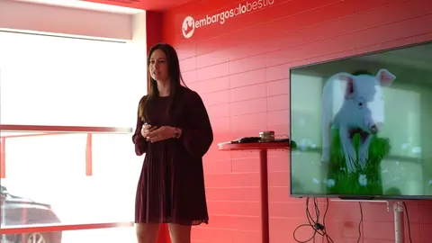 Guiomar S&aacute;nchez, en el reciente evento de Innoventures en Embargos a lo Bestia
