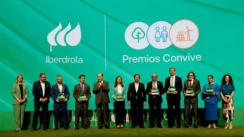 Galardonados con los premios 'Convive'