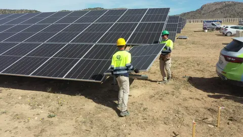Iberdrola construye su primera planta fotovoltaica en la Regi&oacute;n de Murcia