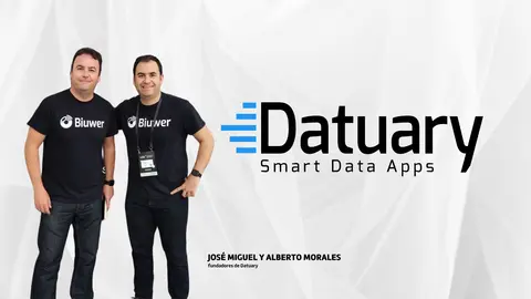 Jos&eacute; Miguel Morales y Alberto Morales, fundadores de Datuary