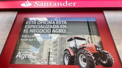 Oficina del Santander en Abar&aacute;n
