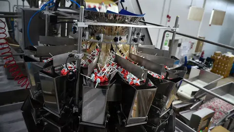 Fabricaci&oacute;n de caramelos.