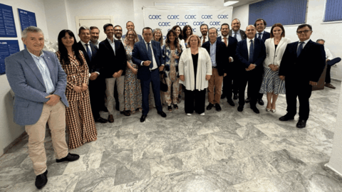 Im&aacute;genes de la Ejecutiva de la CROEM en Cartagena