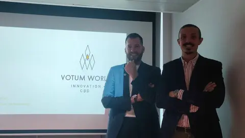 Borja Vera y Alejandro Garc&iacute;a, cofoundadores de Votum World