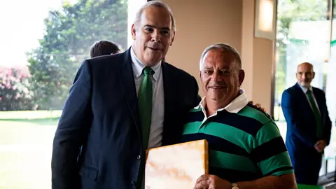 Mario Ruiz-Tagle junto a Jos&eacute; Palao