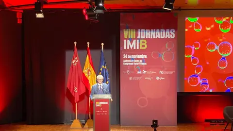 El consejero de Salud, Juan Jos&eacute; Pedre&ntilde;o, inaugur&oacute; la VIII Jornada Cient&iacute;fica del Instituto Murciano de Investigaci&oacute;n Biosanitaria 'Pascual Parrilla' (IMIB)