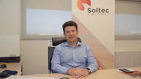 Ra&uacute;l Morales, CEO de Soltec