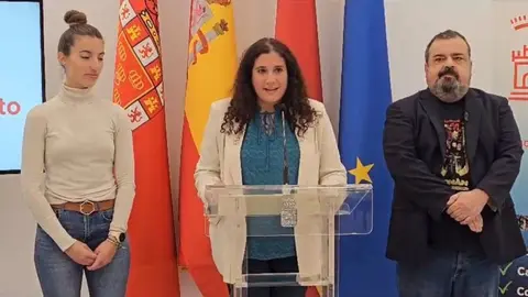 La concejala de Talento Joven y Espacios P&uacute;blicos del Ayuntamiento de Murcia, Sof&iacute;a L&oacute;pez-Briones, presenta la tercera edici&oacute;n del certamen audiovisual 'J&oacute;venes que asombran'
