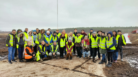 Participantes del taller interregional del Proyecto BioWind en Letonia, donde la Regi&oacute;n de Murcia ha contado con representaci&oacute;n