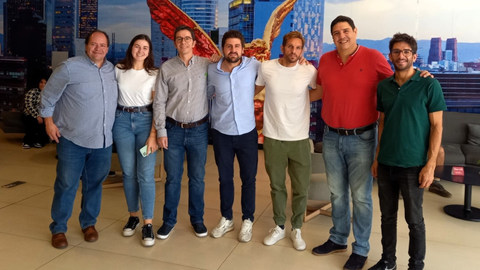 Algunos de los empresarios de la Regi&oacute;n participantes en la misi&oacute;n a M&eacute;xico.