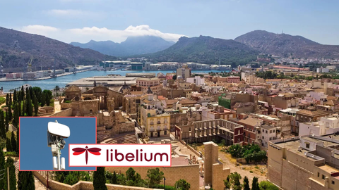 Cartagena implementa la Zona de Bajas Emisiones menos restrictiva de Espa&ntilde;a con una soluci&oacute;n IA de Libelium