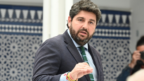 El presidente de la Comunidad, Fernando L&oacute;pez Miras, compareci&oacute; en el Pleno de la Asamblea Regional.
