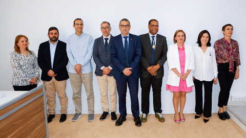 El equipo de la Faculta de Ciencias Sociosanitarias de Lorca