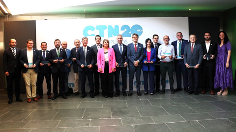 Un momento de los actos de celebraci&oacute;n por el 20&ordm; aniversario del Centro Tecnol&oacute;gico Naval