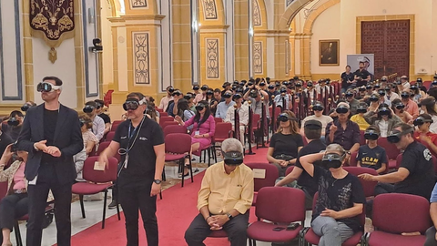Clase inmersiva de RCP realizada en la Universidad Cat&oacute;lica de Murcia