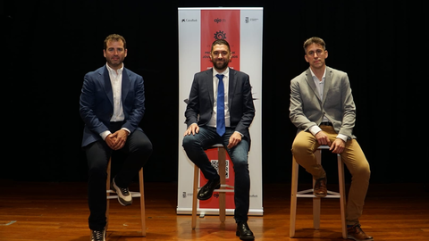 Ra&uacute;l Fern&aacute;ndez (CEO de Zamb&uacute; Higiene), Manuel Hern&aacute;ndez (Director de Operaciones y socio fundador de La Boca Te L&iacute;a) y Manuel Mu&ntilde;oz (Gerente de Mu&ntilde;oz y Pujante)