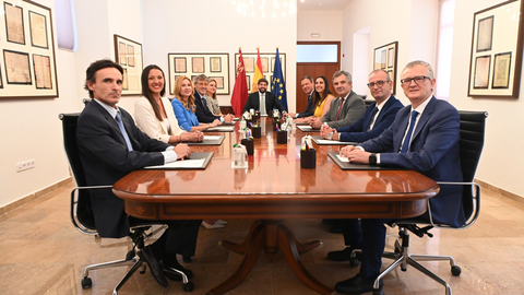 Primer Consejo de Gobierno tras la toma de posesi&oacute;n de los nuevos consejeros Jorge Garc&iacute;a Montoro y Marisa L&oacute;pez Arag&oacute;n