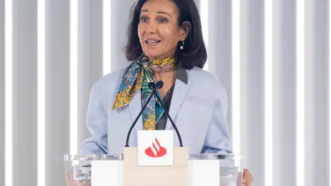 La presidenta del Banco Santander, Ana Bot&iacute;n