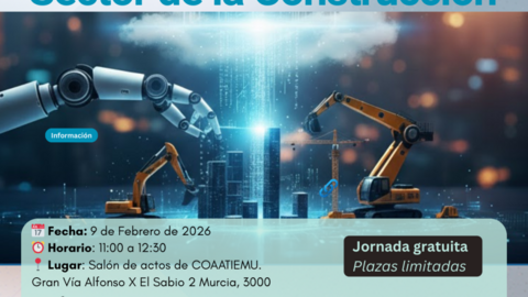 Murcia acoge una jornada t&eacute;cnica para aplicar la IA generativa en construcci&oacute;n