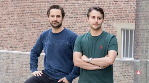 Los dos fundadores de Fleet, Sevan Marian y Alexandre Berriche
