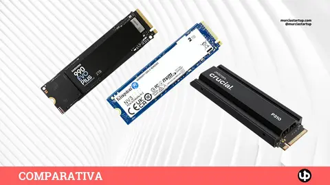 Hemos comparado tres modelos que est&aacute;n entre los m&aacute;s vendidos y mejor valorados en Amazon Espa&ntilde;a: Samsung 990 EVO Plus, Crucial P310 y Kingston NV3. Todos en formato M.2 2280 PCIe 4.0, totalmente compatibles con docks NVMe y Mac mini.