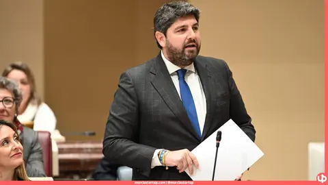 El presidente de la Regi&oacute;n de Murcia, Fernando L&oacute;pez Miras