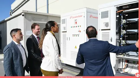 Grupo G.E.T. inaugura en Alhama la primera nave industrial con solar y bater&iacute;as de la Regi&oacute;n de Murcia