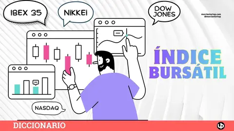 Un &iacute;ndice burs&aacute;til es un n&uacute;mero que representa el comportamiento de un conjunto de acciones que cotizan en un mercado. Es una forma de medir la rentabilidad, el riesgo y la tendencia de un sector, una regi&oacute;n o una econom&iacute;a. Por ejemplo, el IBEX 35 es el &iacute;ndice burs&aacute;til que agrupa a las 35 empresas m&aacute;s importantes de Espa&ntilde;a.