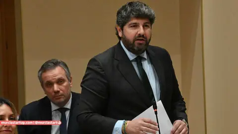 El presidente de la Comunidad, Fernando L&oacute;pez Miras, compareci&oacute; en el pleno de la Asamblea Regional