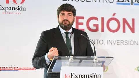 L&oacute;pez Miras inaugura el 'Foro Regi&oacute;n de Murcia: crecimiento, inversi&oacute;n, innovaci&oacute;n', organizado por el diario Expansi&oacute;n