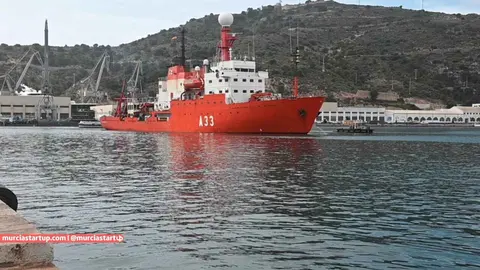 El BIO 'Hesp&eacute;rides' finaliza su XXX Campa&ntilde;a Ant&aacute;rtica y regresa a Cartagena