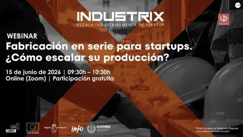 El CEEIC organiza una sesi&oacute;n online sobre industrializaci&oacute;n de startups en la Regi&oacute;n de Murcia.
