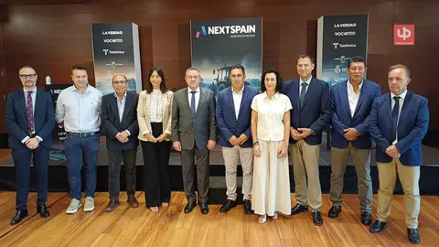 El consejero de Agua, Agricultura, Ganader&iacute;a y Pesca, Joaqu&iacute;n Buend&iacute;a, en el Foro NExT