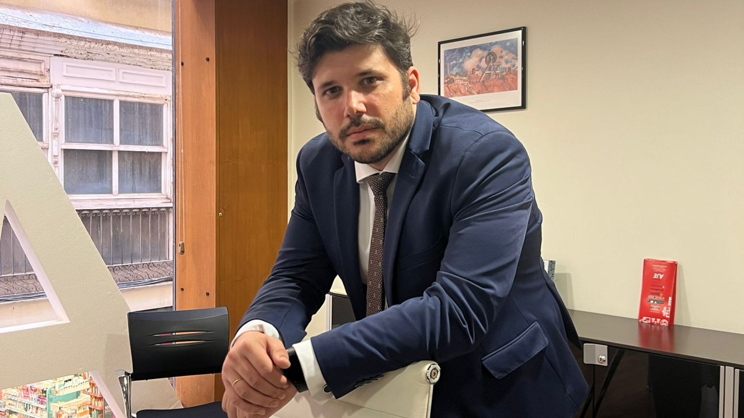 Joaquín Ortega, presidente de AJE Cartagena y Comarca