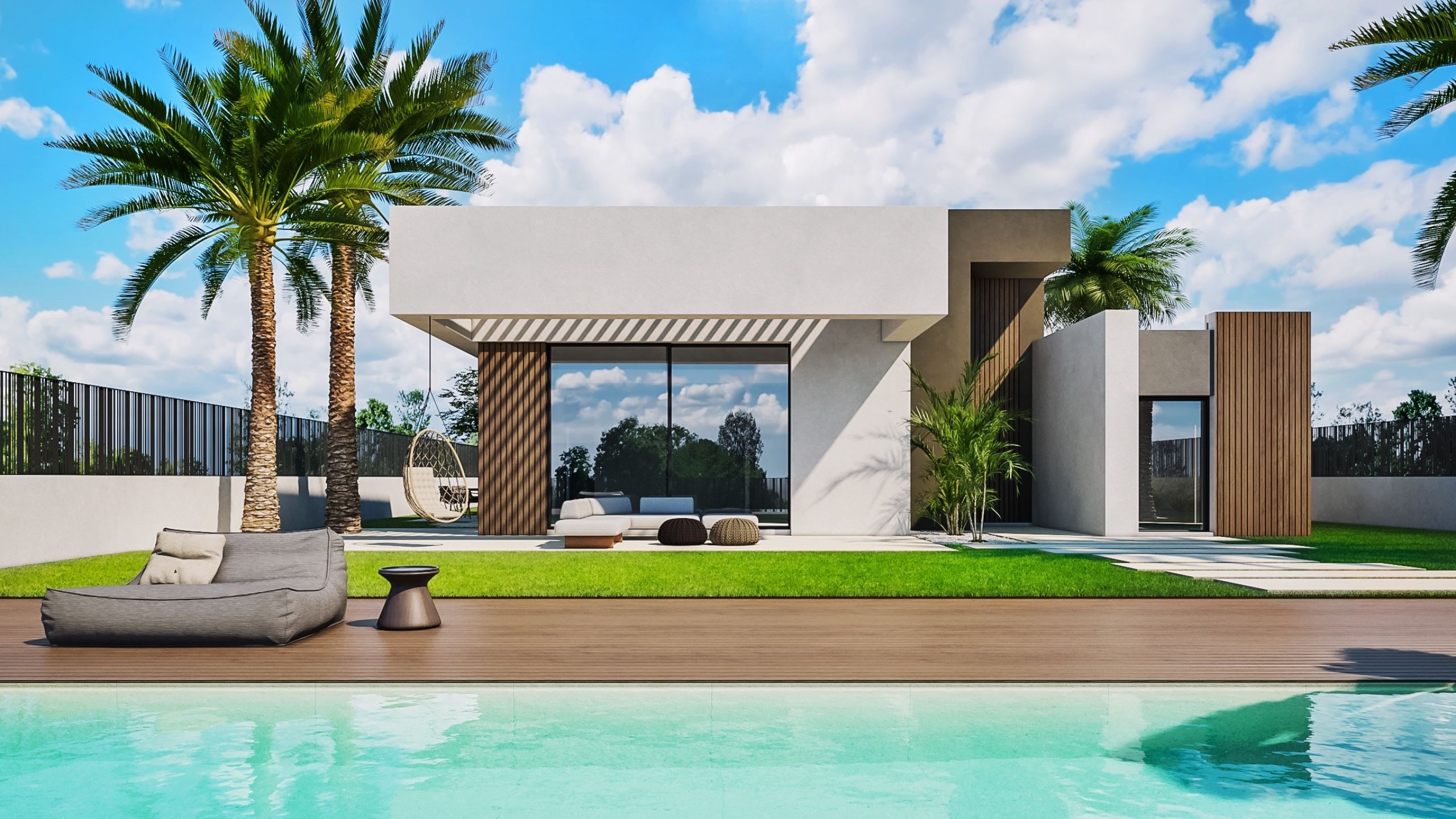 Una de las viviendas de la promotora New Villas que presentarán el fin de semana en la feria 'Reside'