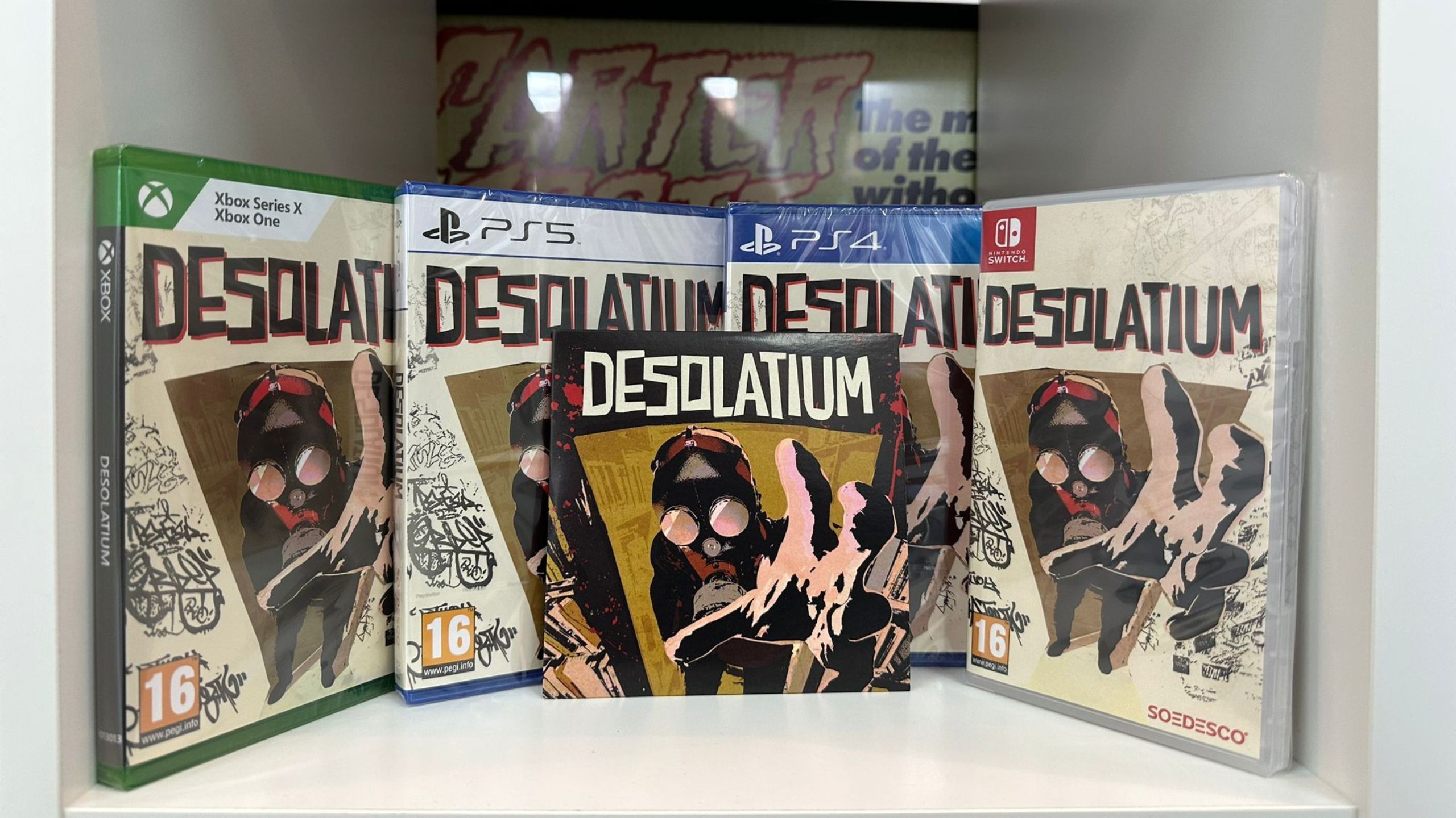 El videojuego Desolatium, en sus versiones para las diferentes plataformas